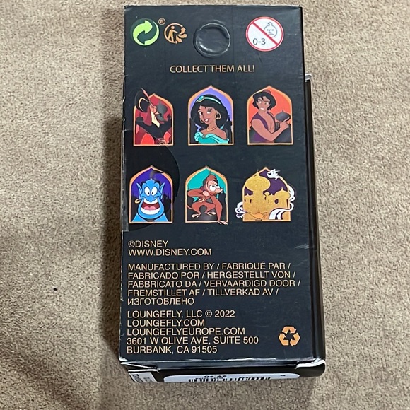 Loungefly Disney Princess Aladdin Blind Box Enamel Collectors Pin - JAFAR ONLY - Picture 5 of 7